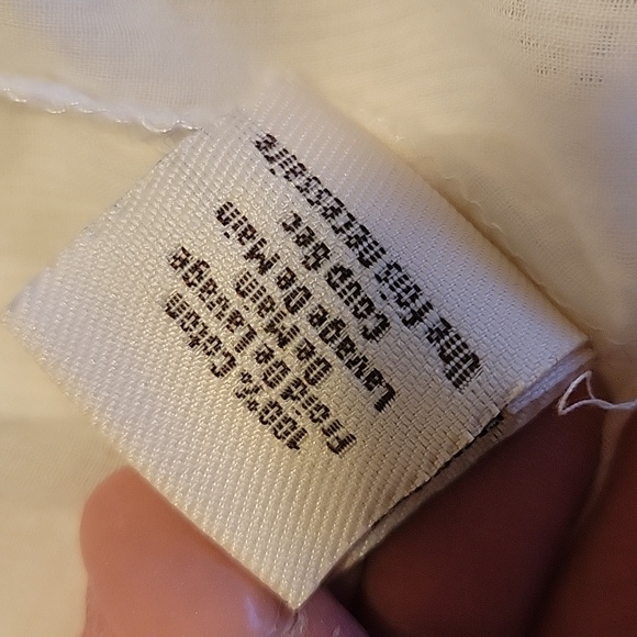 Paper Denim & Cloth Striped Cotton Short Sleeve Blouse - Picture 7 of 7